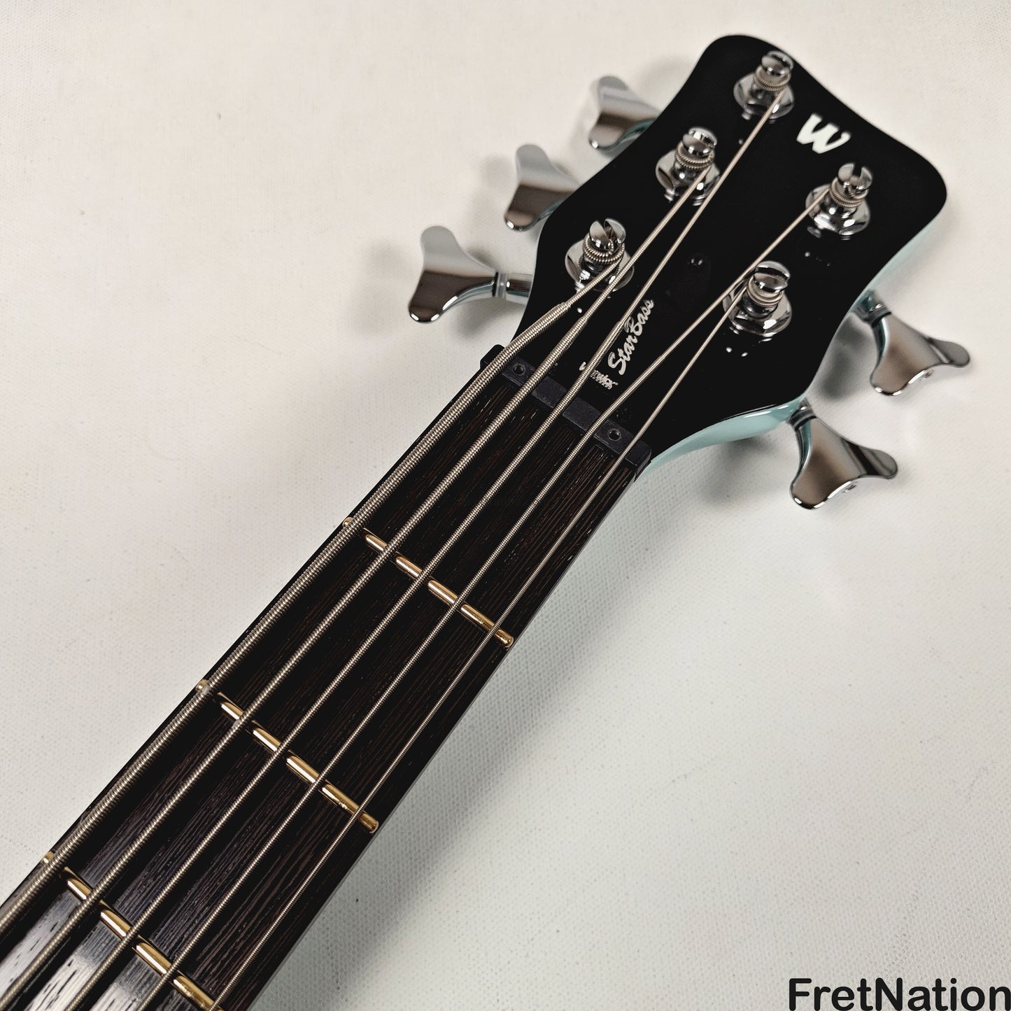 Warwick Warwick RockBass Star Bass 5-String Bass Solid Daphne Blue 8.70lbs #569950-25