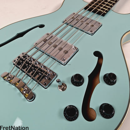 Warwick Warwick RockBass Star Bass 5-String Bass Solid Daphne Blue 8.70lbs #569950-25