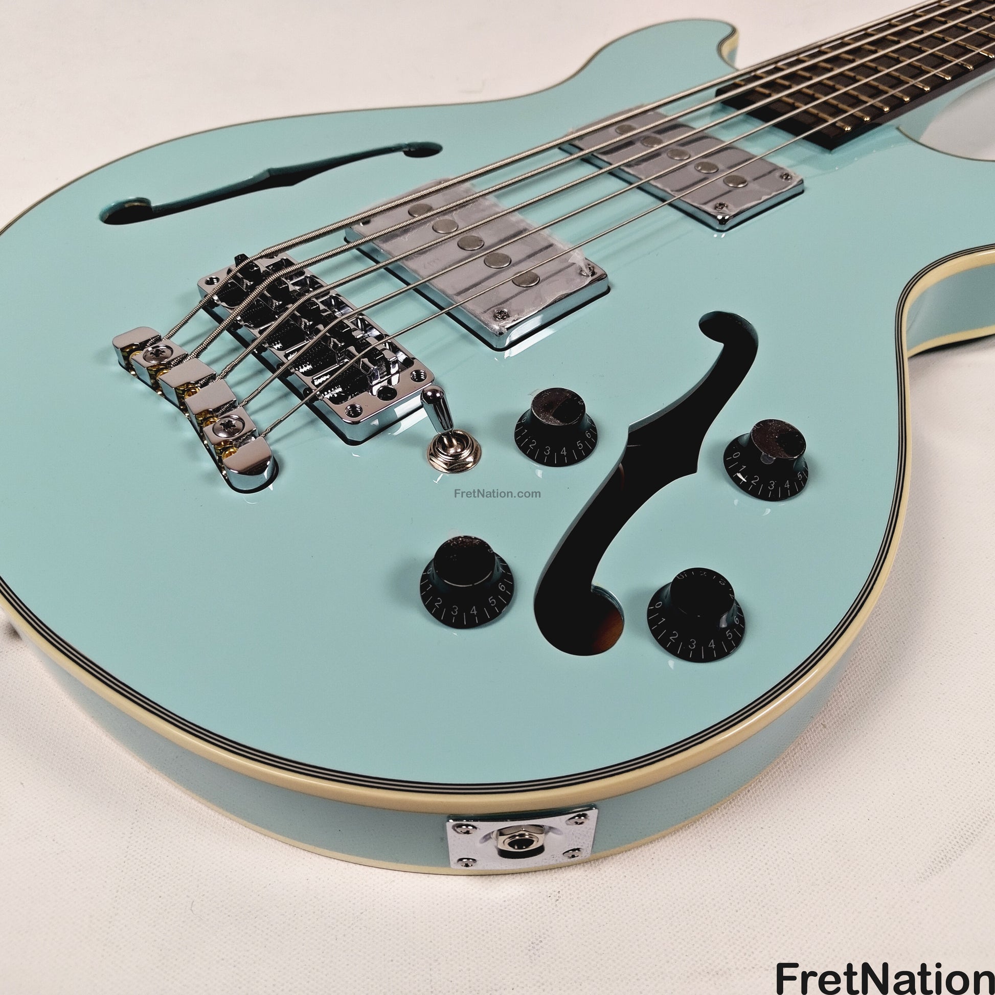 Warwick Warwick RockBass Star Bass 5-String Bass Solid Daphne Blue 8.70lbs #569950-25