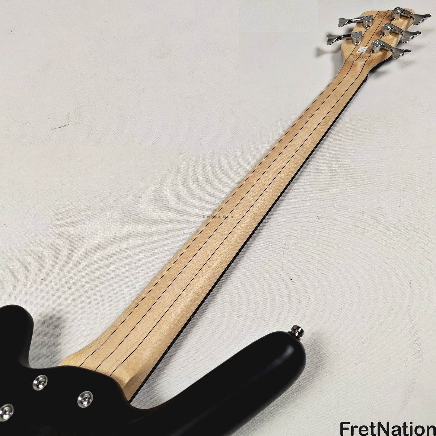 Warwick Warwick RockBass Corvette Basic 5-String Active Bass Nirvana Black Transparent Satin 8.65lbs #570670-25