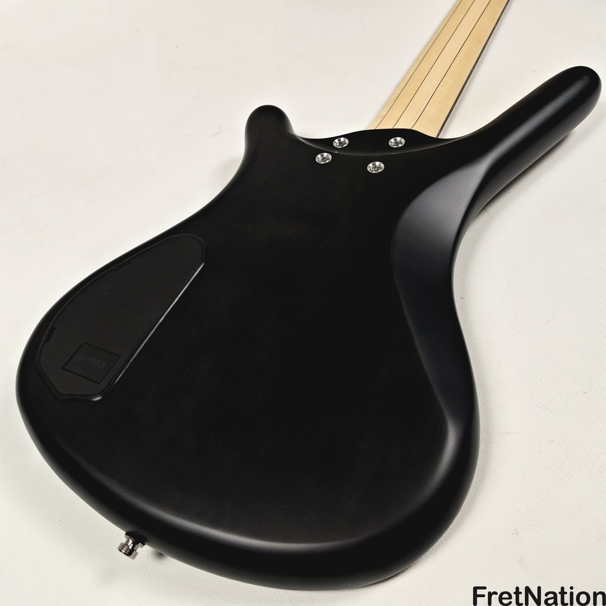 Warwick Warwick RockBass Corvette Basic 5-String Active Bass Nirvana Black Transparent Satin 8.65lbs #570670-25