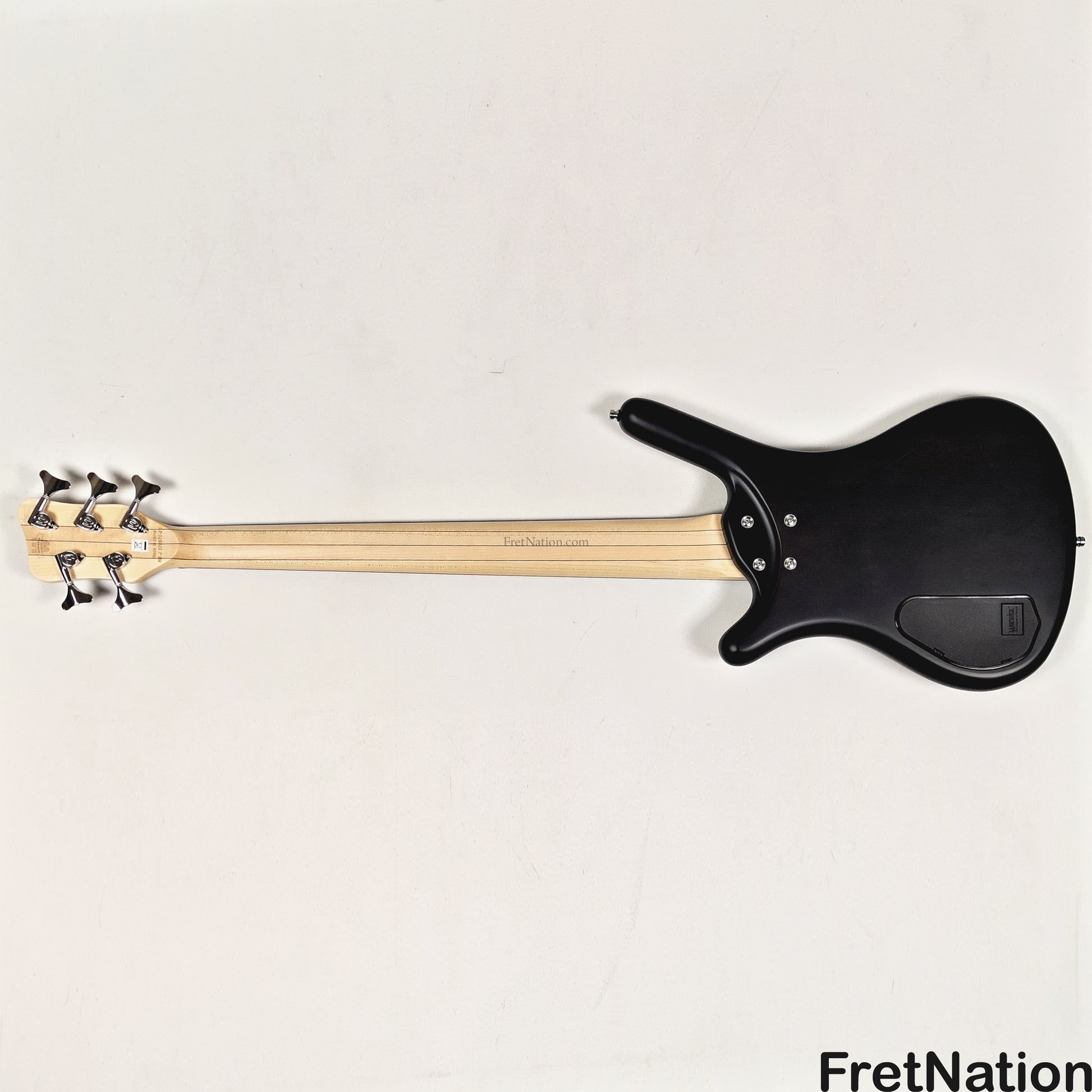 Warwick Warwick RockBass Corvette Basic 5-String Active Bass Nirvana Black Transparent Satin 8.65lbs #570670-25