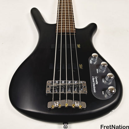 Warwick Warwick RockBass Corvette Basic 5-String Active Bass Nirvana Black Transparent Satin 8.65lbs #570670-25