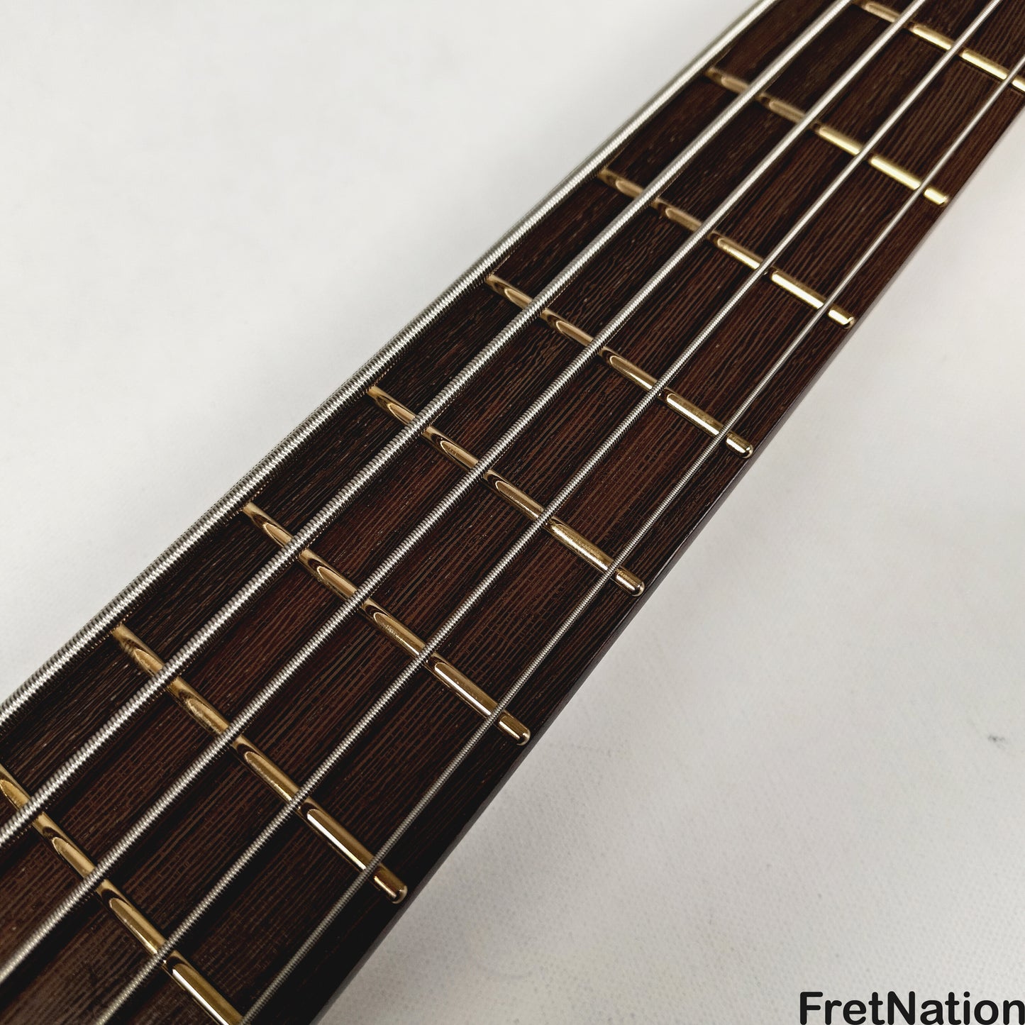 Warwick Warwick RockBass Corvette Basic 5-String Active Bass Nirvana Black Transparent Satin 8.65lbs #570670-25