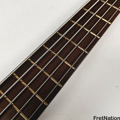 Warwick Warwick RockBass Corvette Basic 5-String Active Bass Nirvana Black Transparent Satin 8.65lbs #570670-25