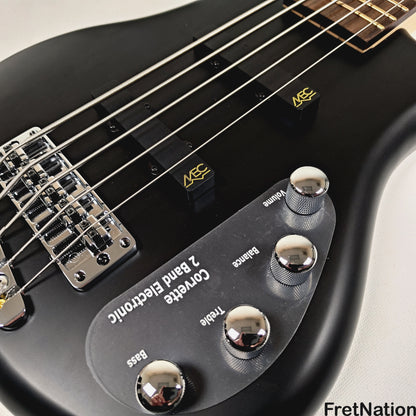 Warwick Warwick RockBass Corvette Basic 5-String Active Bass Nirvana Black Transparent Satin 8.65lbs #570670-25