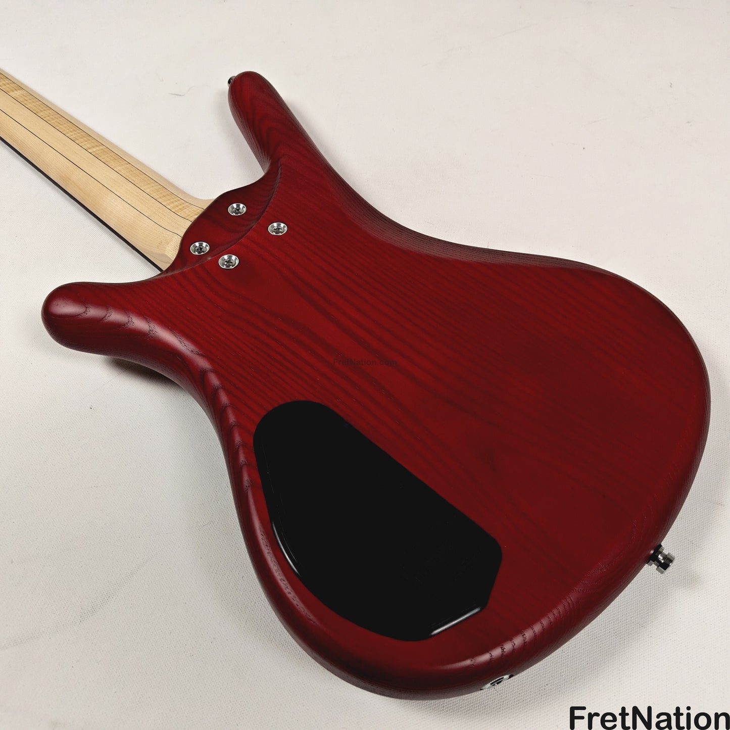 Warwick Warwick RockBass Corvette $$ 5-String Bass Burgundy Red Transparent Satin 10.56lbs #571855-25