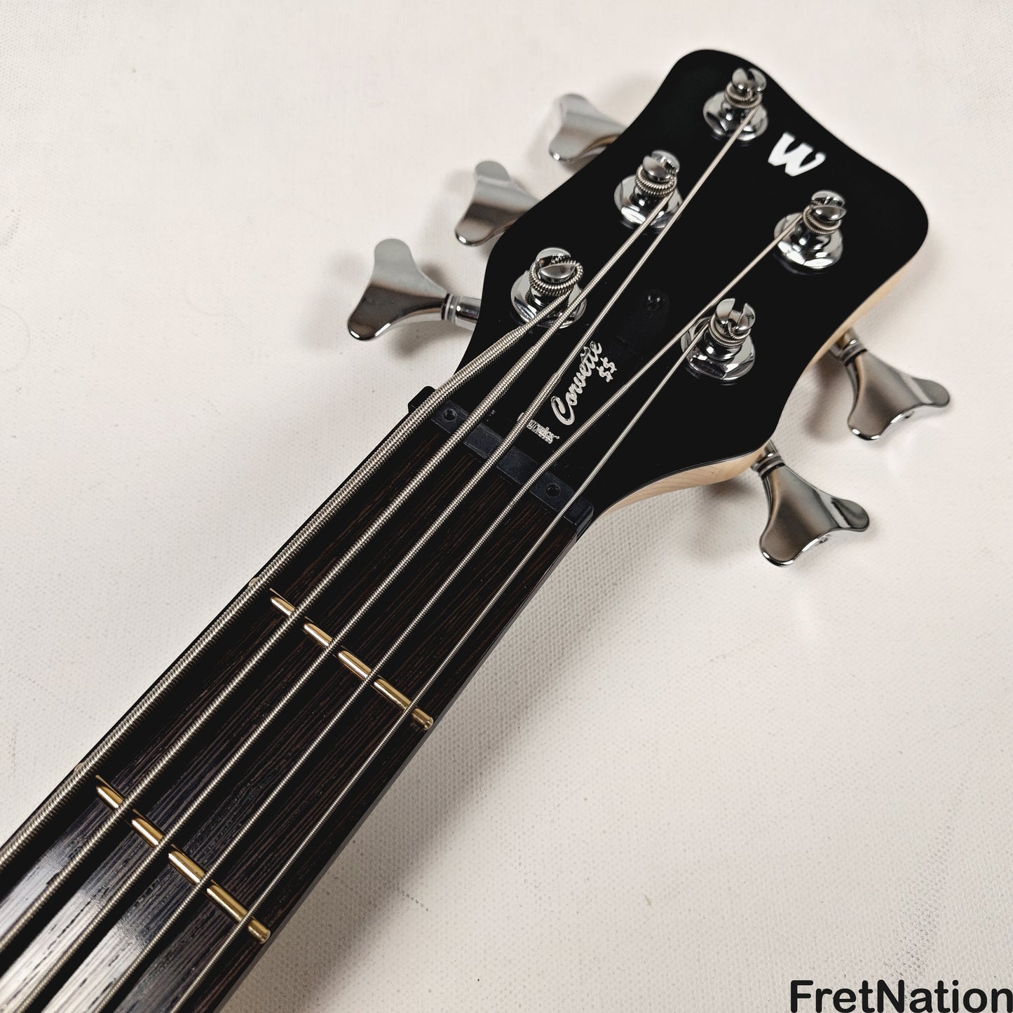Warwick Warwick RockBass Corvette $$ 5-String Bass Burgundy Red Transparent Satin 10.56lbs #571855-25