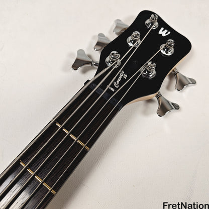 Warwick Warwick RockBass Corvette $$ 5-String Bass Burgundy Red Transparent Satin 10.56lbs #571855-25