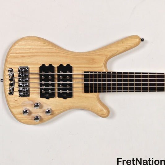 Warwick Warwick RockBass Corvette $$ 5-String Bass Natural Transparent Satin 11.04lbs #570402-25
