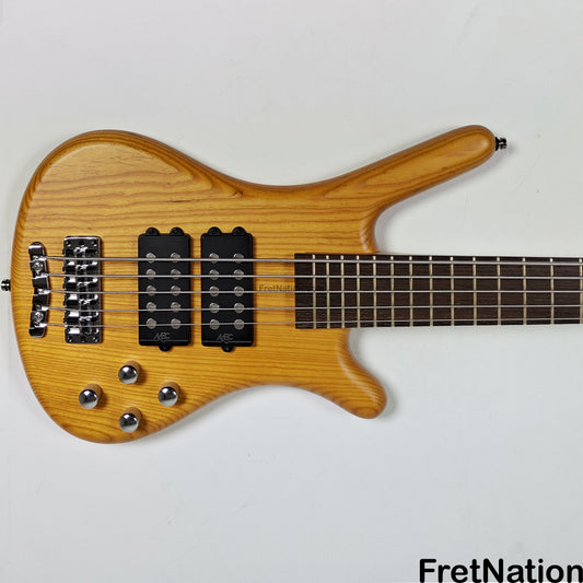 Warwick Warwick RockBass Corvette $$ 5-String Bass Honey Violin 10.10lbs #568047-25 NAMM Display