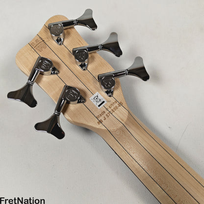 Warwick Warwick RockBass Corvette Multi-Scale 5-String Bass Solid Black 9.34lbs #570856-25