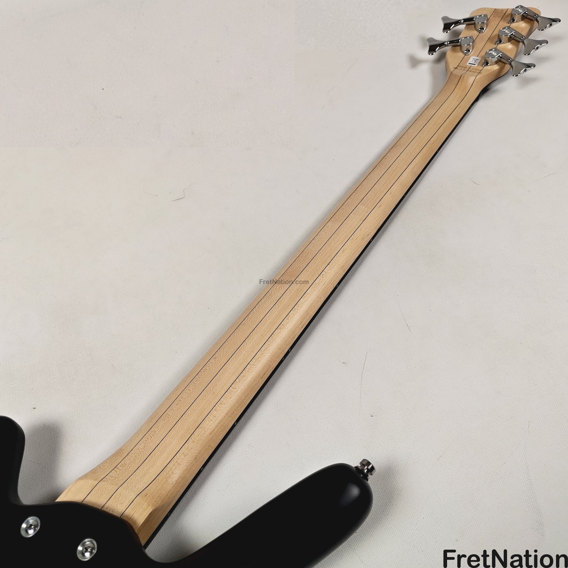 Warwick Warwick RockBass Corvette Multi-Scale 5-String Bass Solid Black 9.34lbs #570856-25