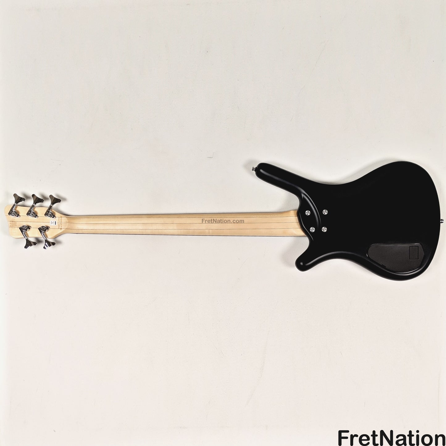 Warwick Warwick RockBass Corvette Multi-Scale 5-String Bass Solid Black 9.34lbs #570856-25
