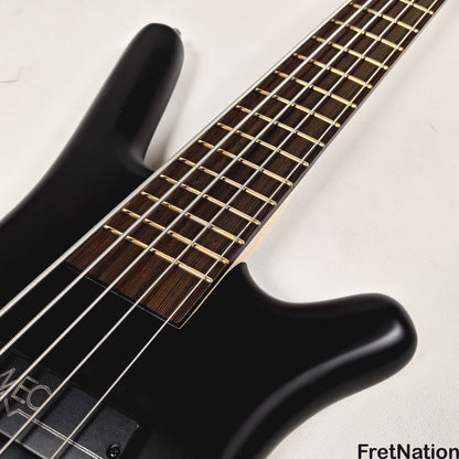 Warwick Warwick RockBass Corvette Multi-Scale 5-String Bass Solid Black 9.34lbs #570856-25