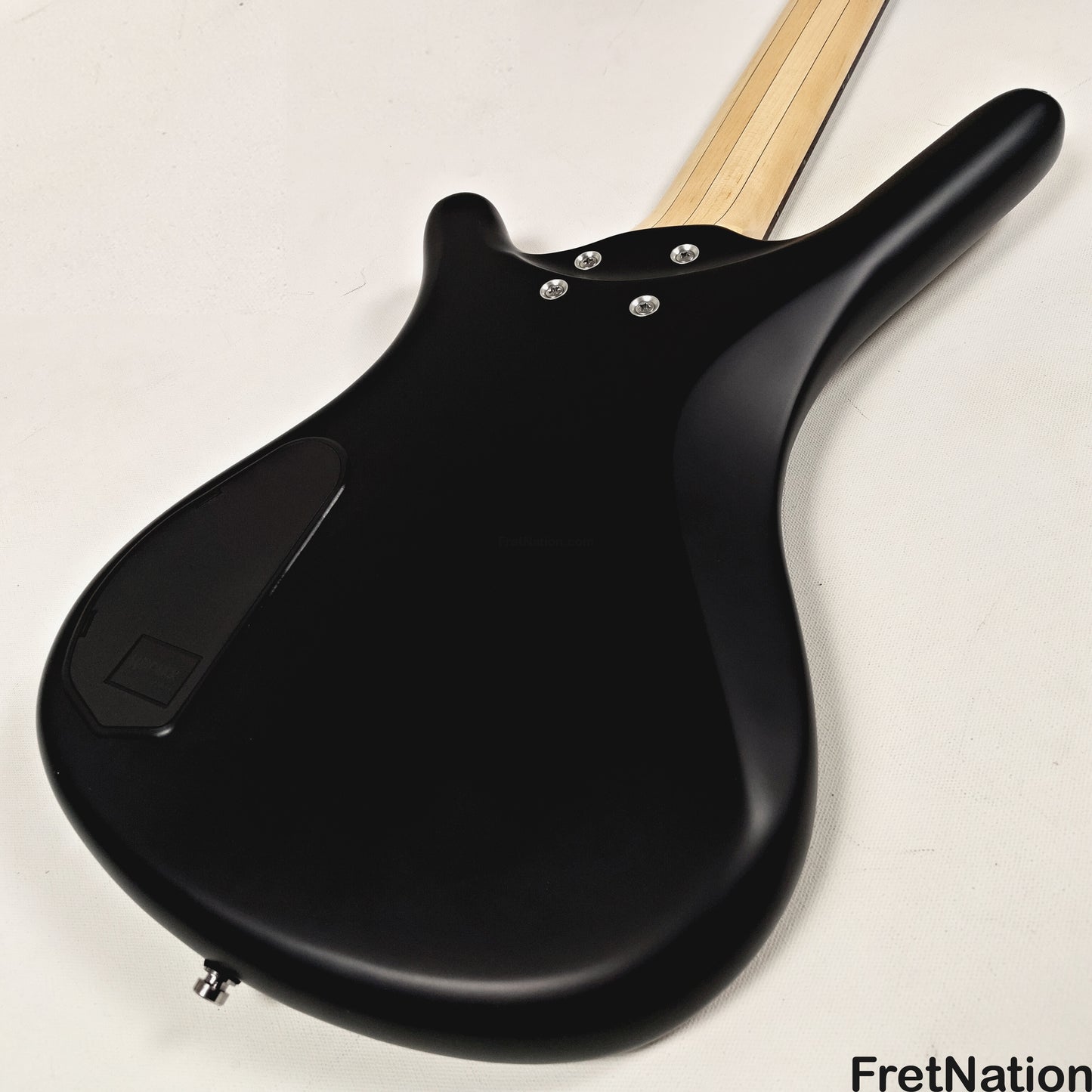 Warwick Warwick RockBass Corvette Multi-Scale 5-String Bass Solid Black 9.32lbs #570857-25