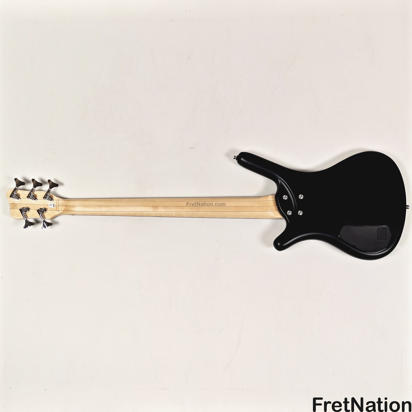 Warwick Warwick RockBass Corvette Multi-Scale 5-String Bass Solid Black 9.32lbs #570857-25
