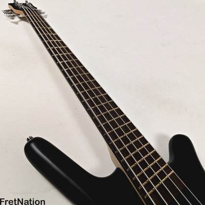 Warwick Warwick RockBass Corvette Multi-Scale 5-String Bass Solid Black 9.32lbs #570857-25