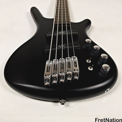 Warwick Warwick RockBass Corvette Multi-Scale 5-String Bass Solid Black 9.32lbs #570857-25