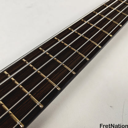 Warwick Warwick RockBass Corvette Multi-Scale 5-String Bass Solid Black 9.32lbs #570857-25