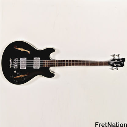 Warwick Warwick RockBass Star Bass 4-String Bass Solid Black 32" Scale 8.04lbs #568194-25