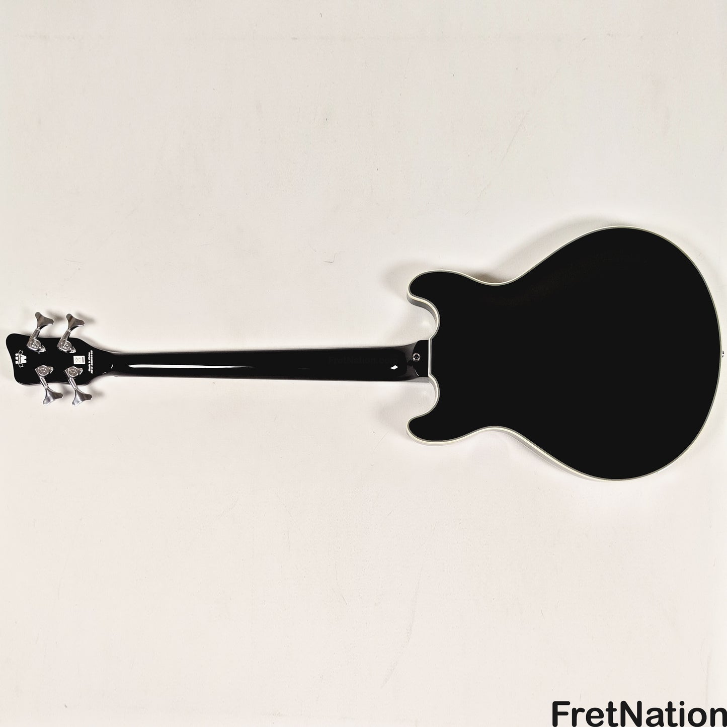 Warwick Warwick RockBass Star Bass 4-String Bass Solid Black 32" Scale 8.04lbs #568194-25