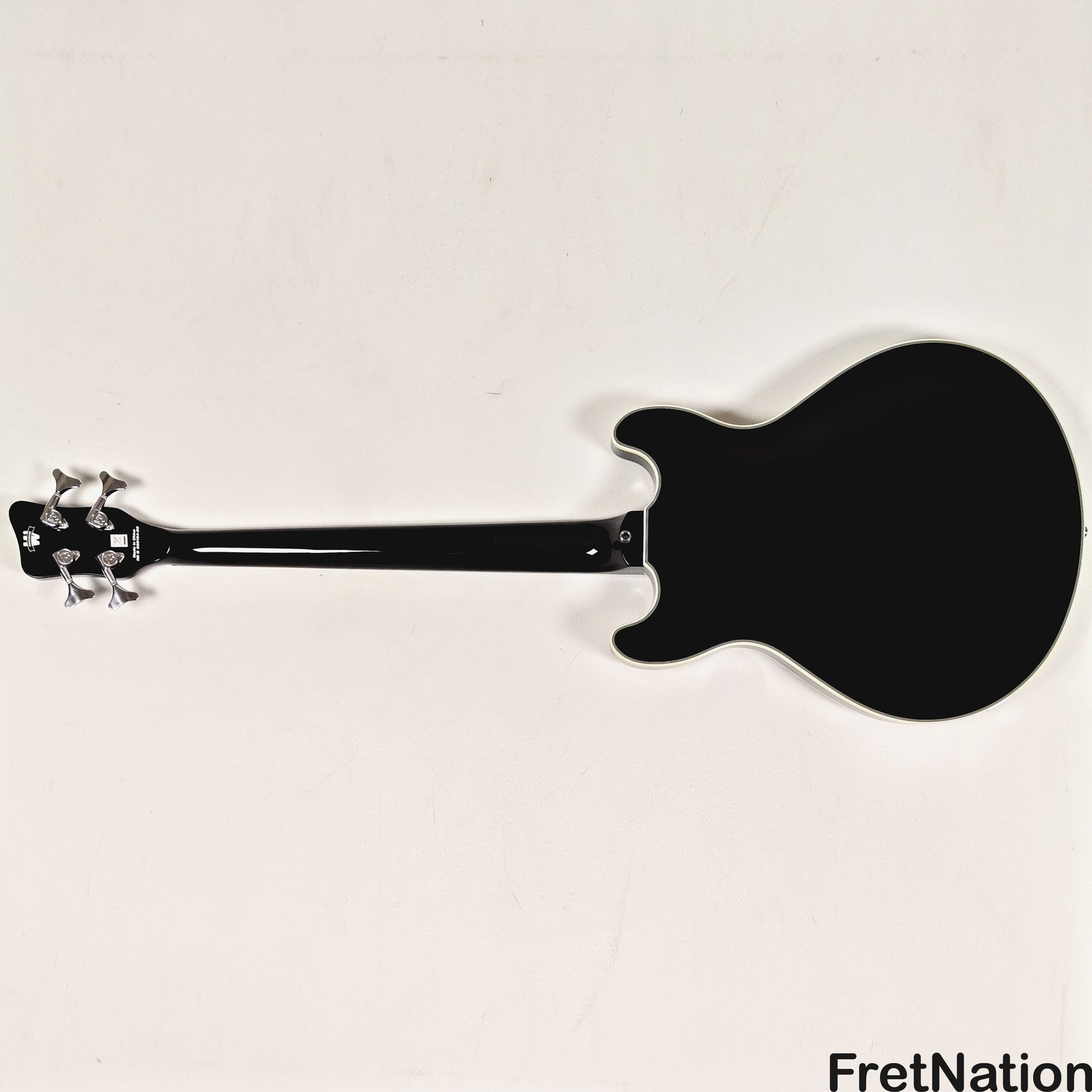 Warwick Warwick RockBass Star Bass 4-String Bass Solid Black 32" Scale 8.04lbs #568194-25