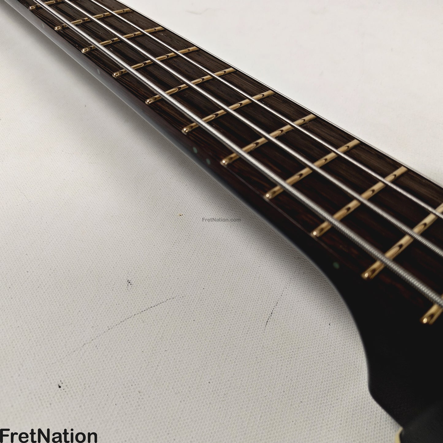 Warwick Warwick RockBass Star Bass 4-String Bass Solid Black 32" Scale 8.04lbs #568194-25