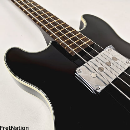 Warwick Warwick RockBass Star Bass 4-String Bass Solid Black 32" Scale 8.04lbs #568194-25