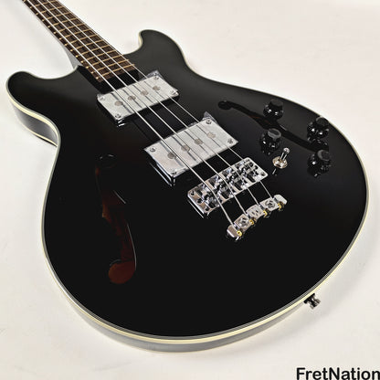 Warwick Warwick RockBass Star Bass 4-String Bass Solid Black 32" Scale 8.04lbs #568194-25