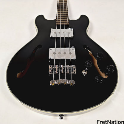 Warwick Warwick RockBass Star Bass 4-String Bass Solid Black 32" Scale 8.04lbs #568194-25