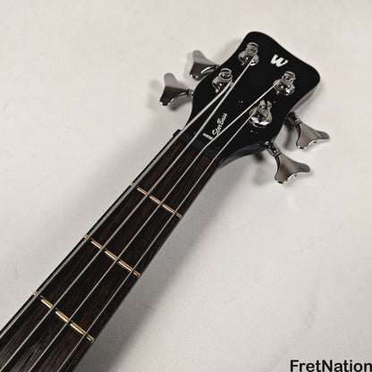 Warwick Warwick RockBass Star Bass 4-String Bass Solid Black 32" Scale 8.04lbs #568194-25