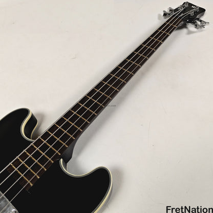 Warwick Warwick RockBass Star Bass 4-String Bass Solid Black 32" Scale 8.04lbs #568194-25