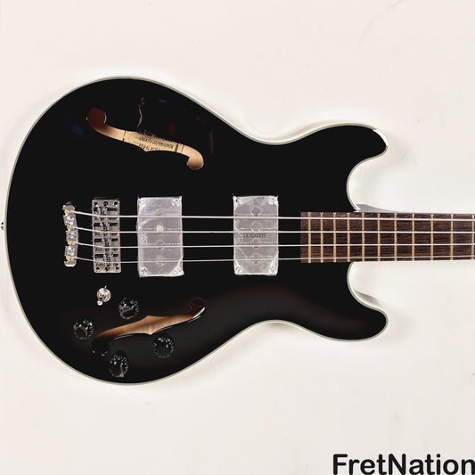 Warwick Warwick RockBass Star Bass 4-String Bass Solid Black 32" Scale 8.04lbs #568194-25