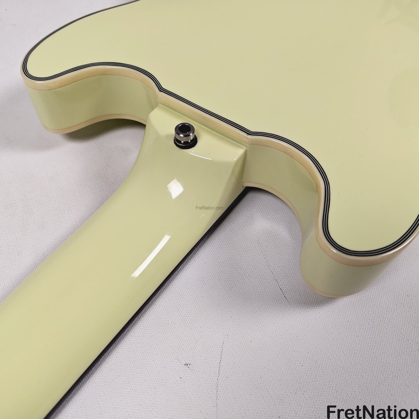 Warwick Warwick RockBass Star Bass 5-String Bass Solid Creme White 8.82lbs #569874-25