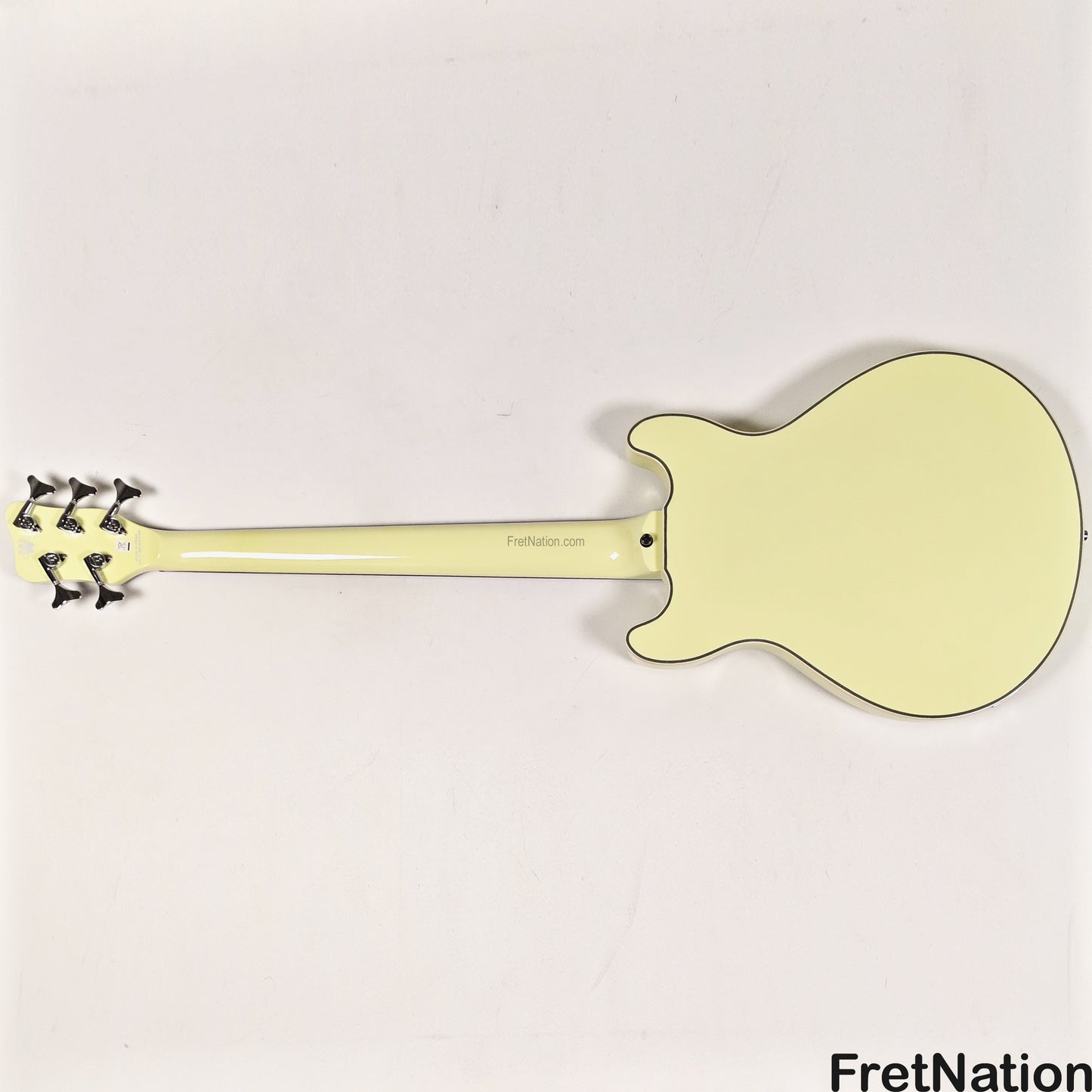 Warwick Warwick RockBass Star Bass 5-String Bass Solid Creme White 8.82lbs #569874-25