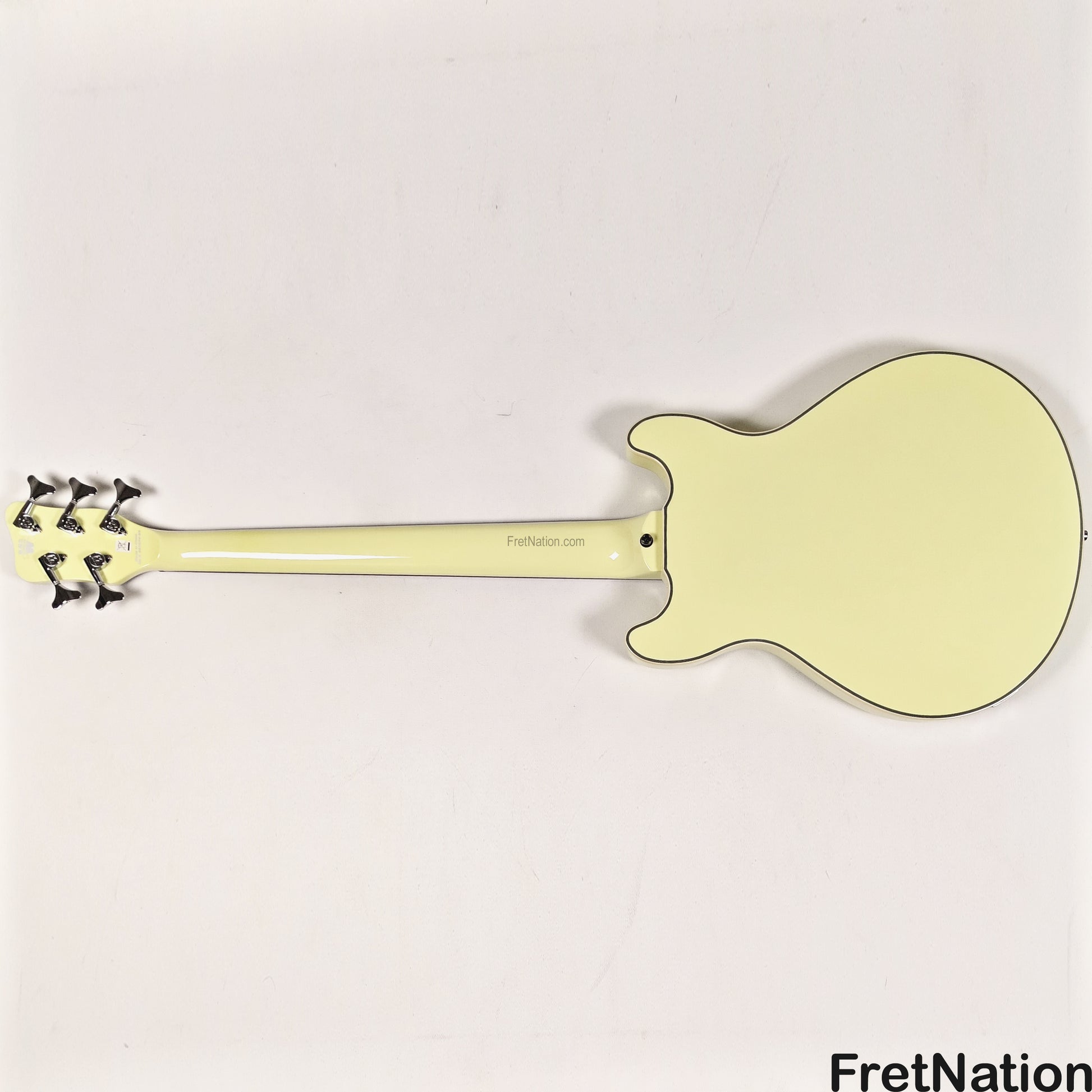 Warwick Warwick RockBass Star Bass 5-String Bass Solid Creme White 8.82lbs #569874-25