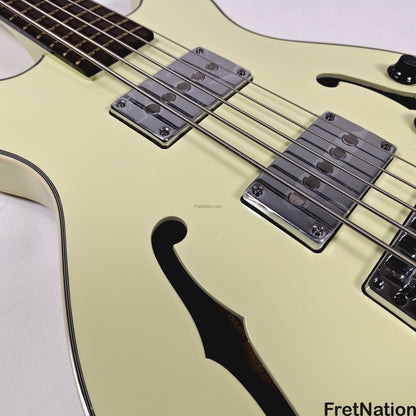 Warwick Warwick RockBass Star Bass 5-String Bass Solid Creme White 8.82lbs #569874-25