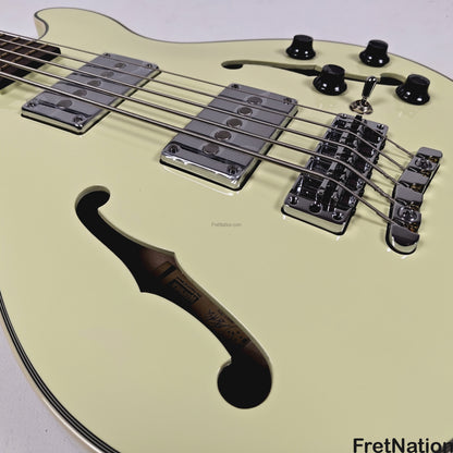 Warwick Warwick RockBass Star Bass 5-String Bass Solid Creme White 8.82lbs #569874-25