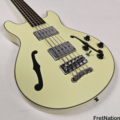 Warwick Warwick RockBass Star Bass 5-String Bass Solid Creme White 8.82lbs #569874-25