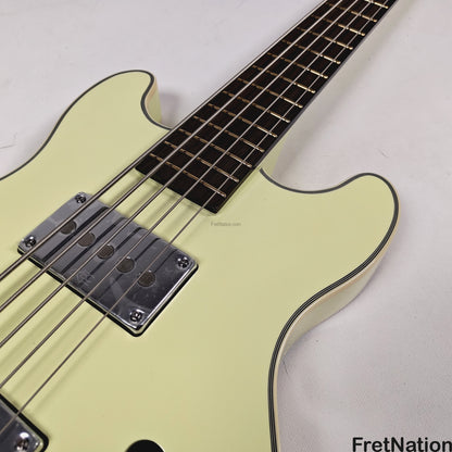 Warwick Warwick RockBass Star Bass 5-String Bass Solid Creme White 8.82lbs #569874-25