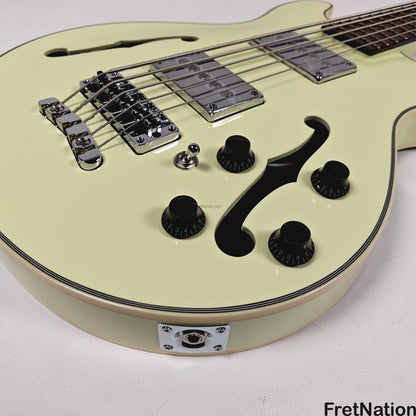 Warwick Warwick RockBass Star Bass 5-String Bass Solid Creme White 8.82lbs #569874-25
