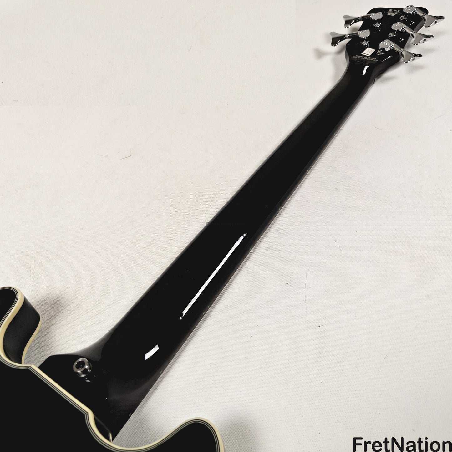 Warwick Warwick RockBass Star Fretless Bass 5-String Bass Solid Black 8.72lbs #569852-25