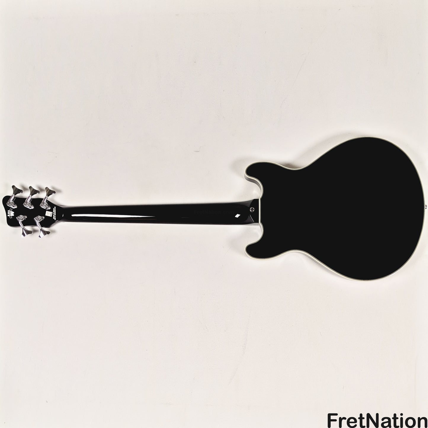 Warwick Warwick RockBass Star Fretless Bass 5-String Bass Solid Black 8.72lbs #569852-25