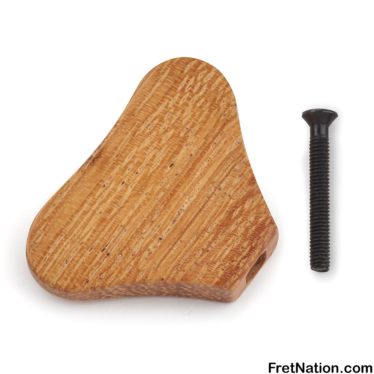 Warwick Warwick Parts - Wooden Peg for Warwick Machine Heads - Afzelia (with Black Screw) - SP W 30040 AFZ B