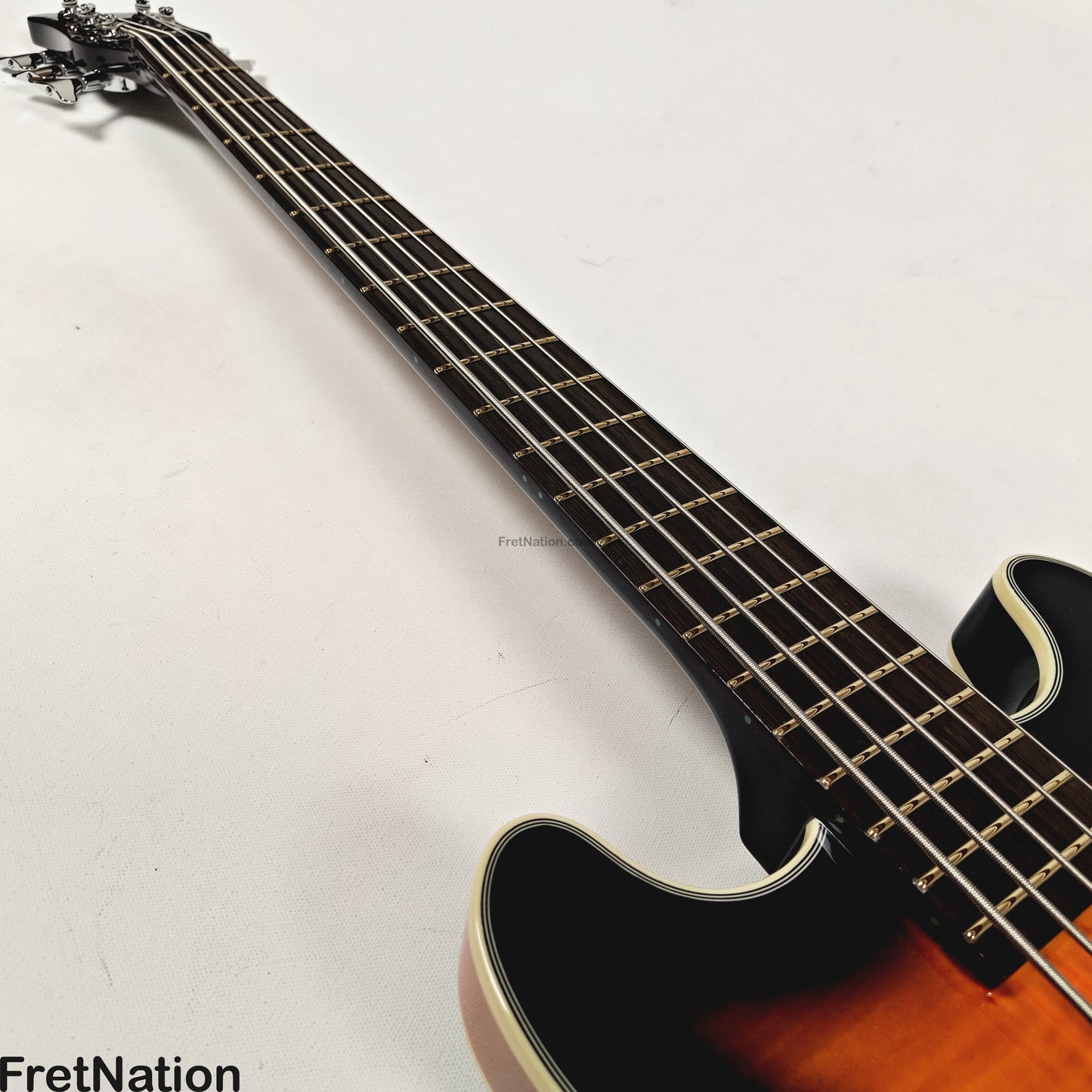 Warwick Warwick RockBass Star Bass 5-String Bass Vintage Sunburst 8.80lbs #569940-25