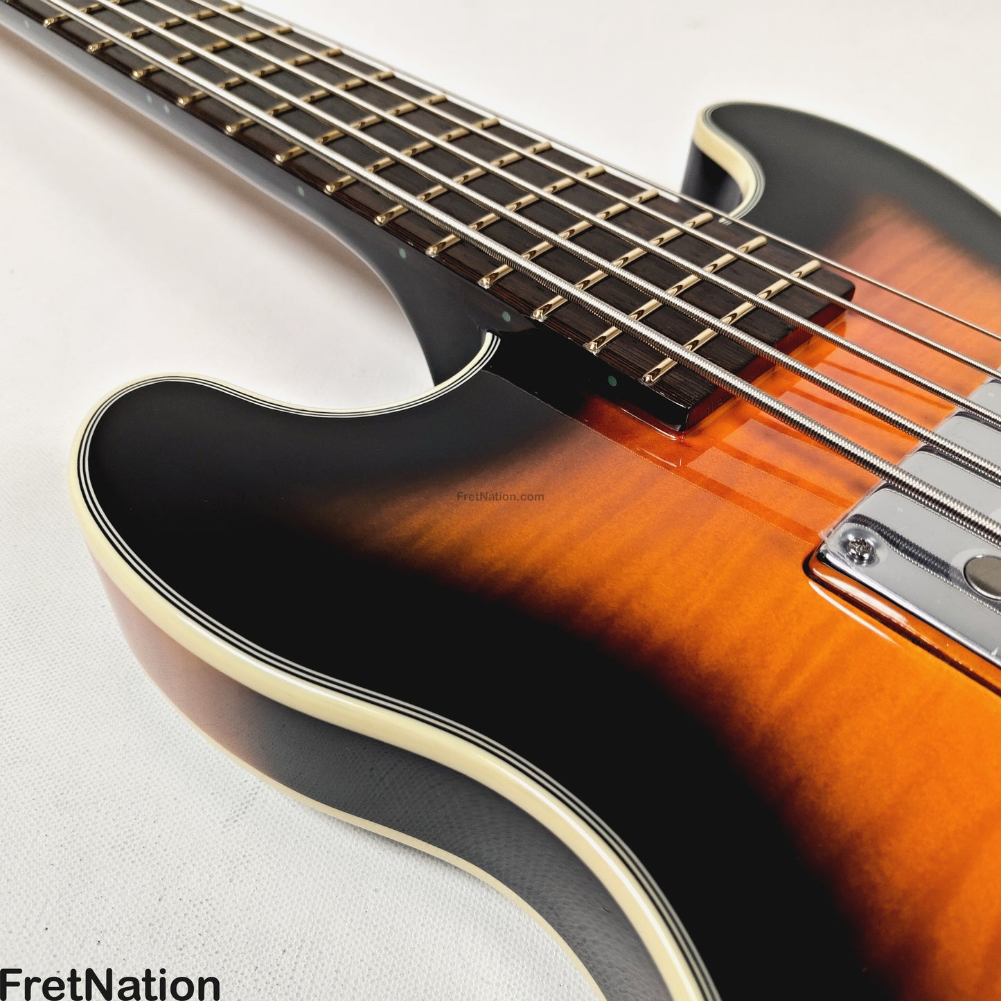 Warwick Warwick RockBass Star Bass 5-String Bass Vintage Sunburst 8.80lbs #569940-25