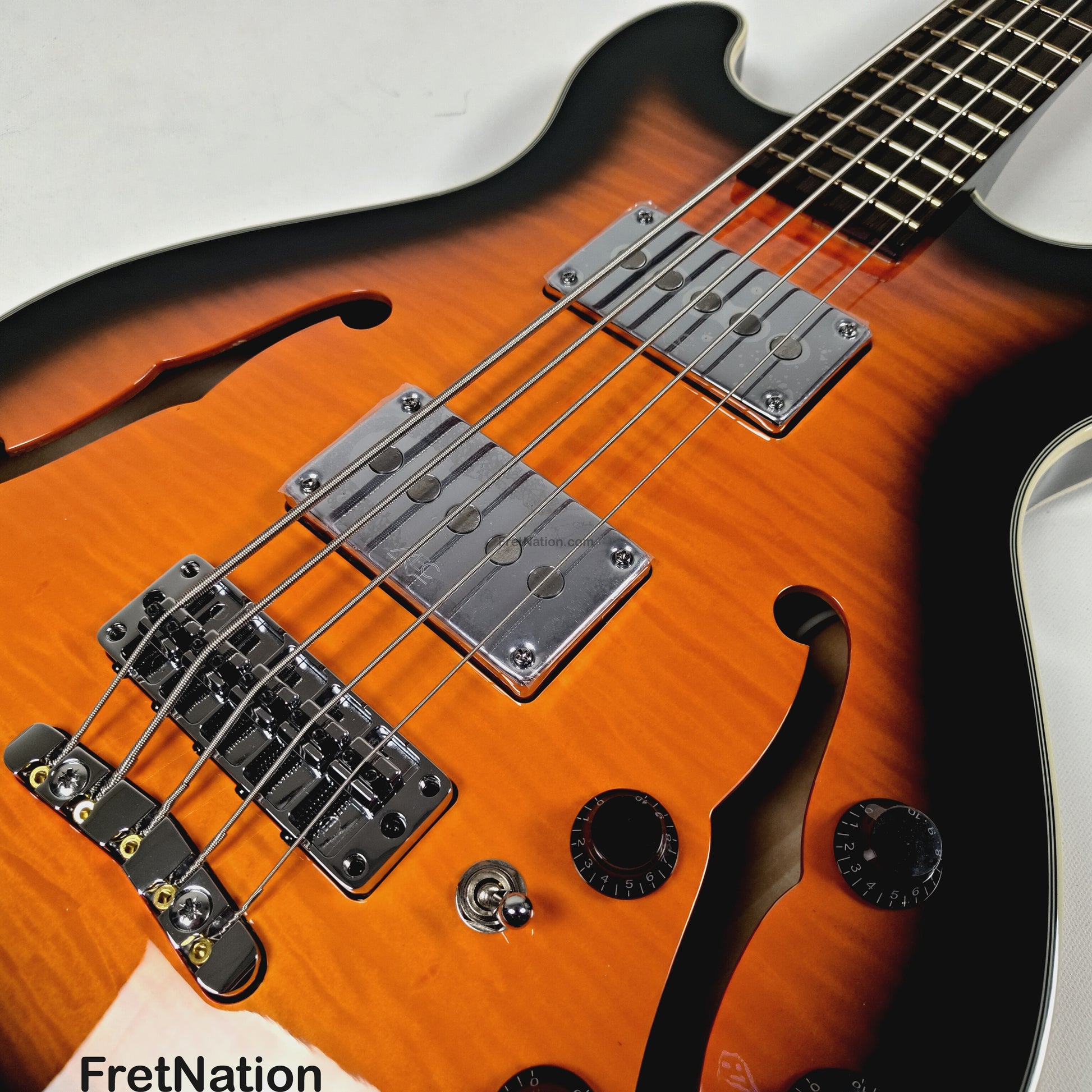 Warwick Warwick RockBass Star Bass 5-String Bass Vintage Sunburst 8.80lbs #569940-25