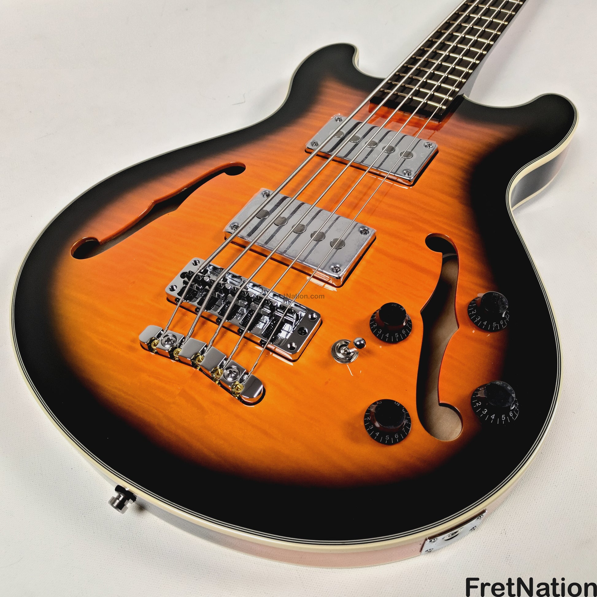 Warwick Warwick RockBass Star Bass 5-String Bass Vintage Sunburst 8.80lbs #569940-25
