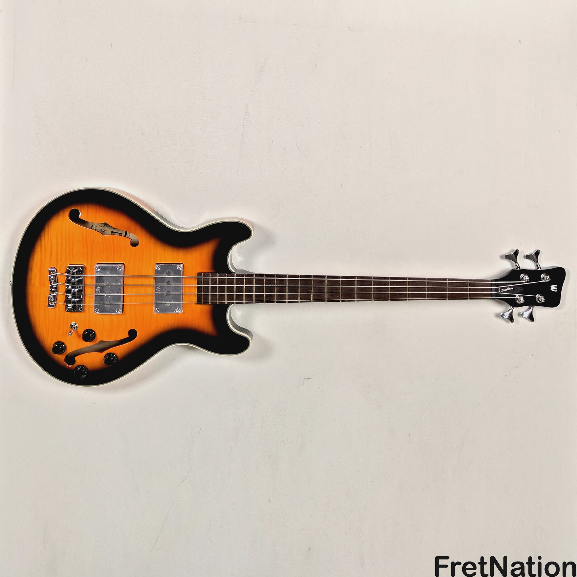 Warwick Warwick RockBass Star Bass 4-String Bass Vintage Sunburst 32" Scale 8.28lbs #569815-25